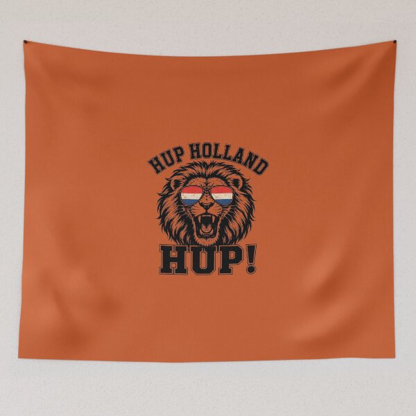 Item preview, Hup Holland, Netherlands Flag Lion, Nederland Football designed and sold by littlemiscat.
