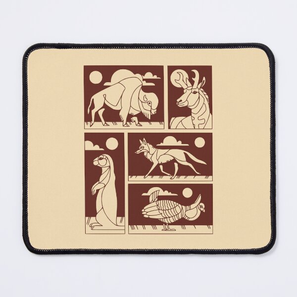 Item preview, Animals of the prairie designed and sold by Erika Vaigel Creations.