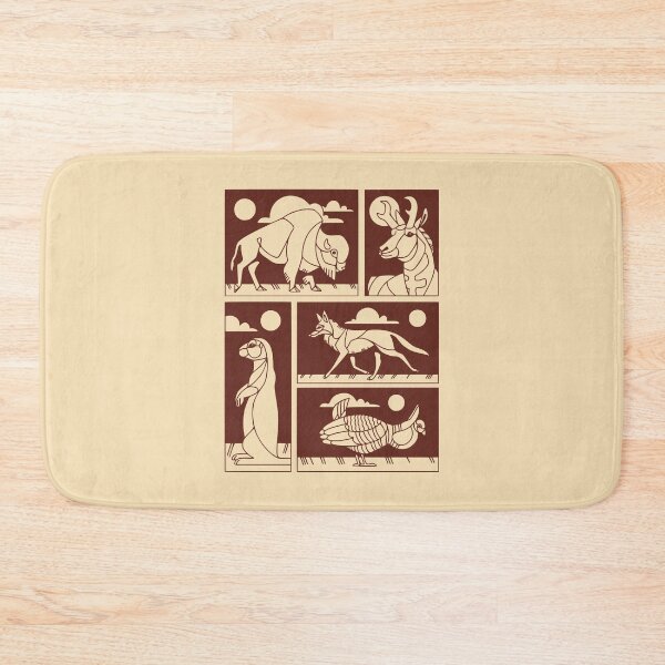 Item preview, Animals of the prairie designed and sold by Erika Vaigel Creations.