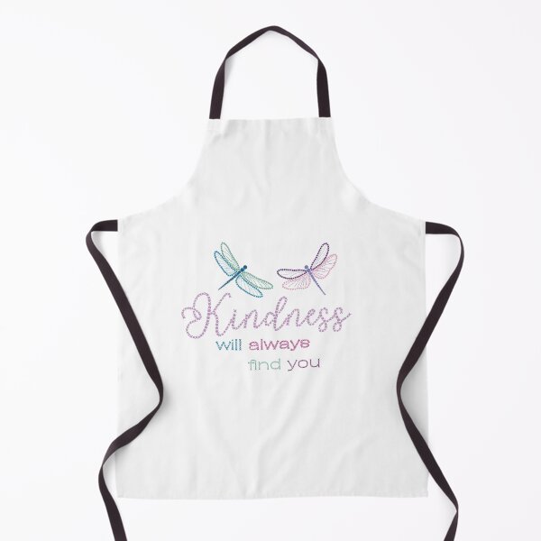 Item preview, Kindness Will Always Find You Dragonfly Dot Art designed and sold by Cardiff Creative.