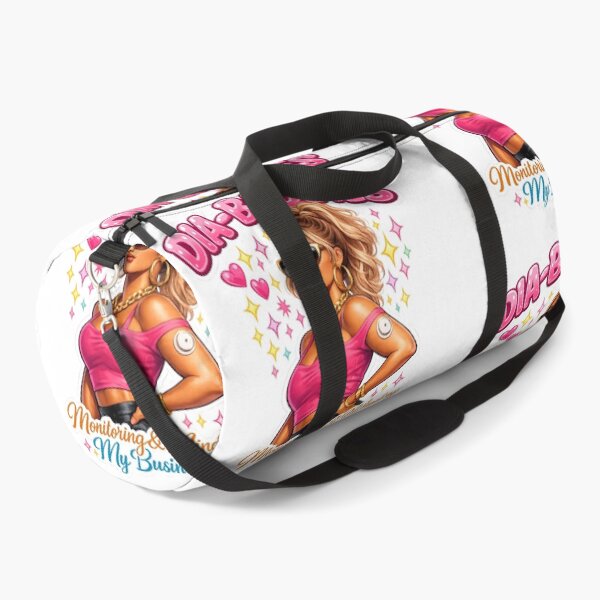 Item preview, DIA-BADDIES Monitoring & Minding My Business Diabetes Blonde Woman CGM Art designed and sold by Jaded's Cute Clips.