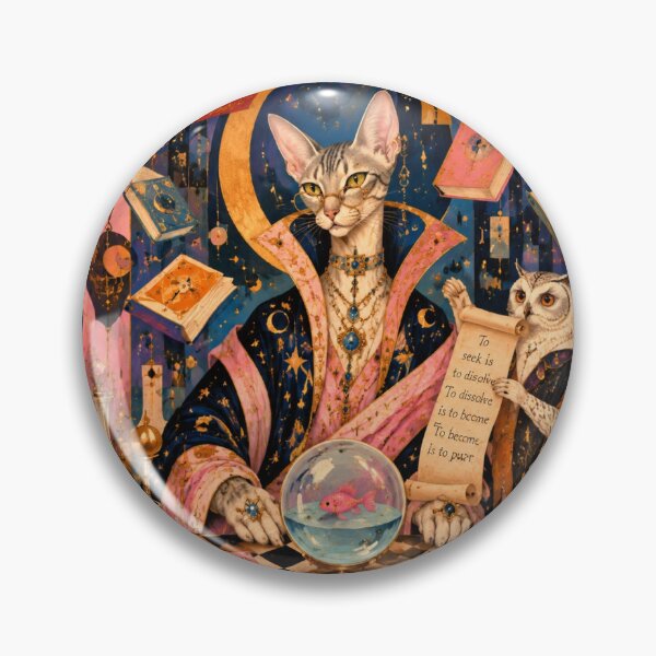 Item preview, The Alchemist Cat's Library - Flying Grimoires, Cosmic Potions, Feline Wisdom, Detailed Mystic Art designed and sold by Natalia-Vlad.