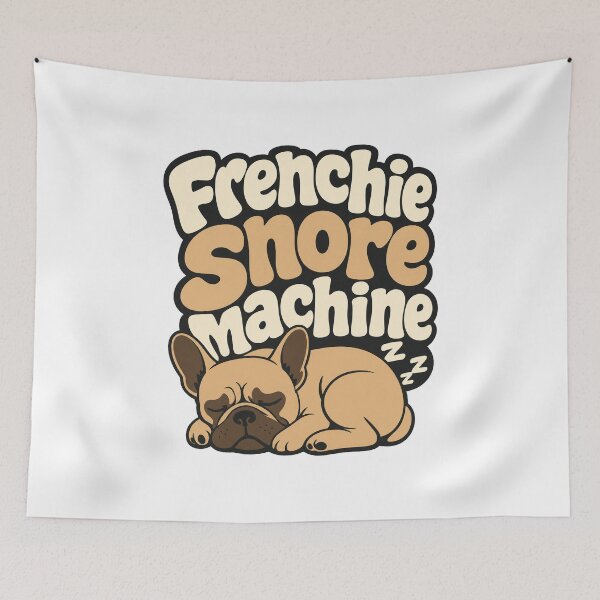 Item preview, Frenchie Snore Machine Funny designed and sold by pirminio.