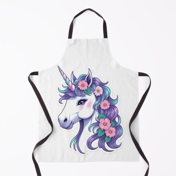Item preview, Crystal unicorn with floral mane designed and sold by kidoramagic.