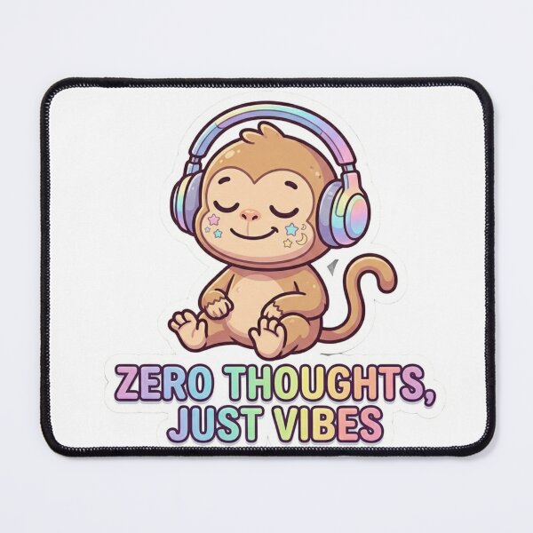 Item preview, Zero thoughts just Vibes  designed and sold by ArtisticShape.