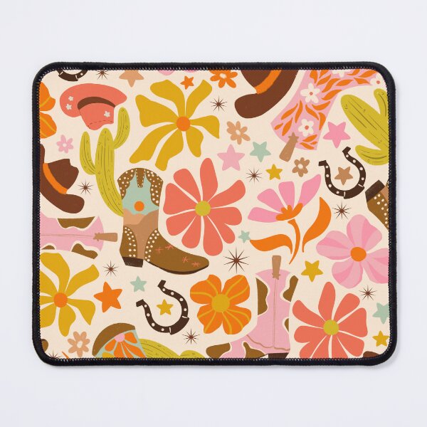 Item preview, Wild West Cowgirl & Cactus Pattern designed and sold by raghda-s-m.