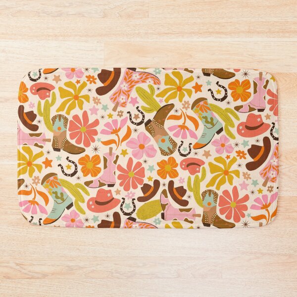 Item preview, Wild West Cowgirl & Cactus Pattern designed and sold by raghda-s-m.