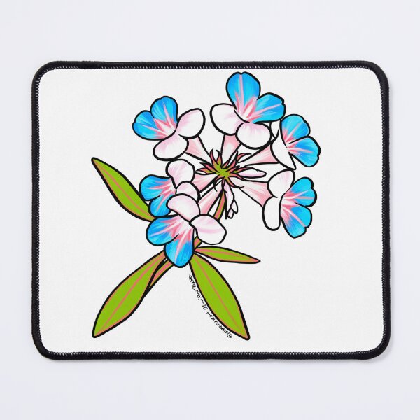 Item preview, Trans Pride Blue-Eyed Mary designed and sold by AlanaReneArt.