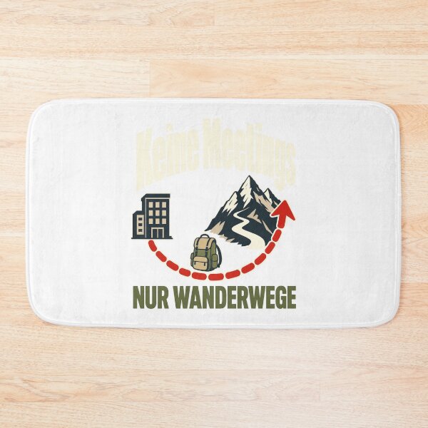 Artikelvorschau, Keine Meetings, nur Wanderwege entworfen und verkauft von pirminio.