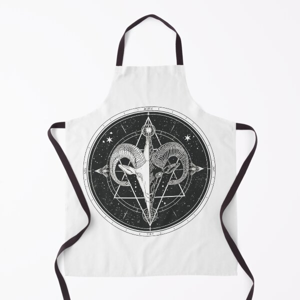 Item preview, Mystic Ram Sigil Sacred Geometry Occult Dark Fantasy Design designed and sold by Vvmd.