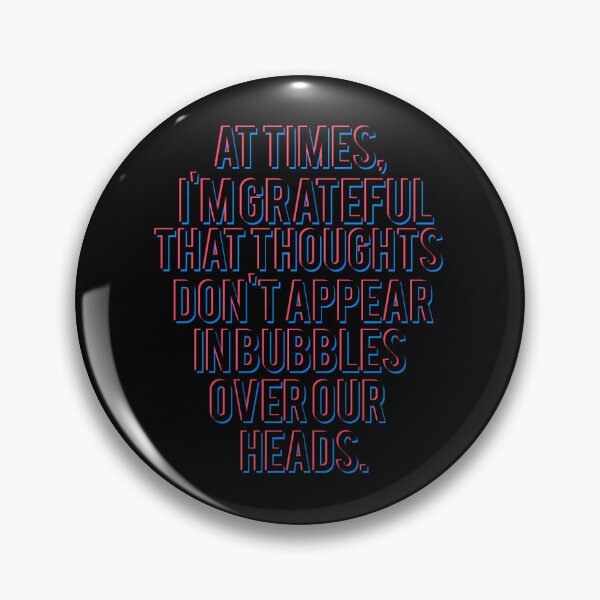 Item preview, At Times I Am Grateful Thoughts Quote Typography designed and sold by Bean-Box.