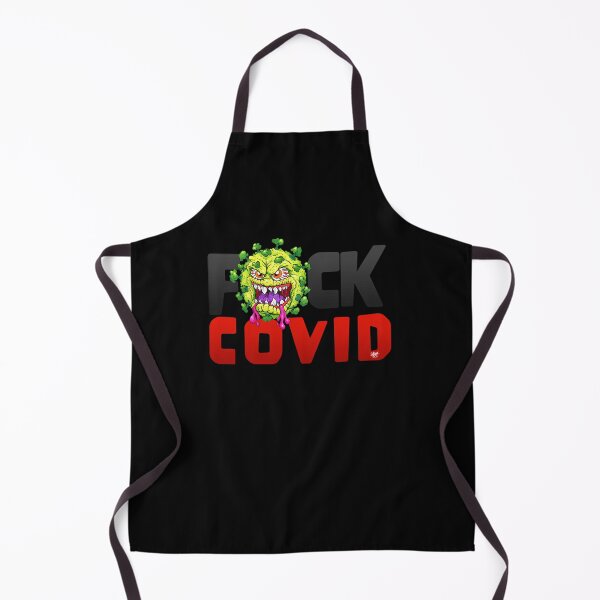 Item preview, Fck Covid Angry Coronavirus Monster Typography designed and sold by Bean-Box.