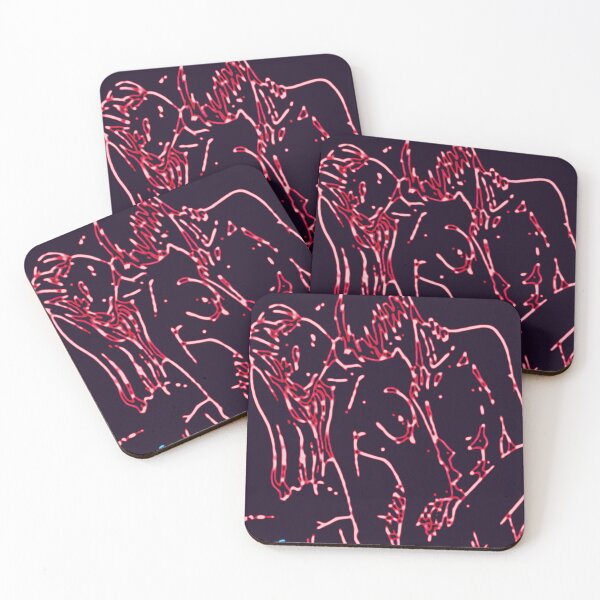 Item preview, Neon Erotic Manga Silhouette designed and sold by danielrospad.