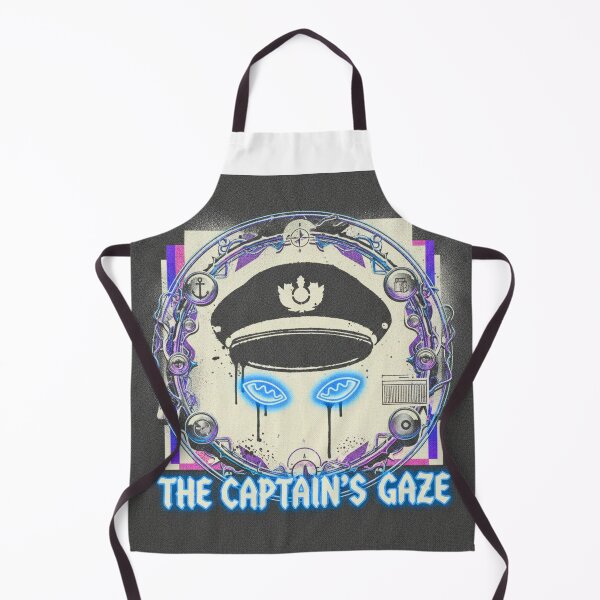 Item preview, The Captain's Gaze - Gritty Urban Stencil Streetwear designed and sold by FitEnvy.