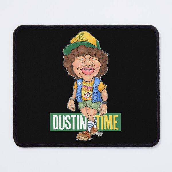 Item preview, Dustin Henderson Stranger Things Camp Know Where Caricature designed and sold by Bean-Box.