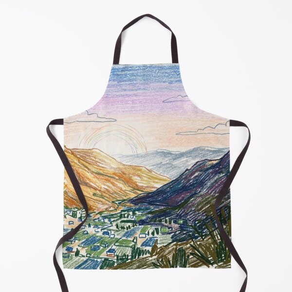 Item preview, Illuminated valley sunset designed and sold by CristianCEB.