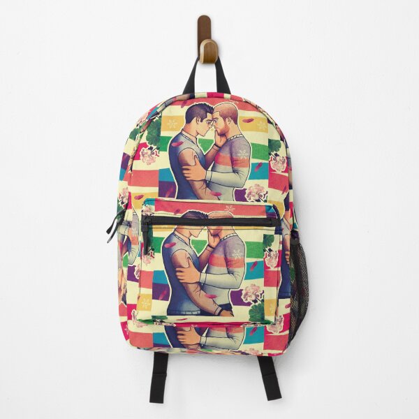 Item preview, Romantic illustration of an LGBT couple in love designed and sold by danielrospad.