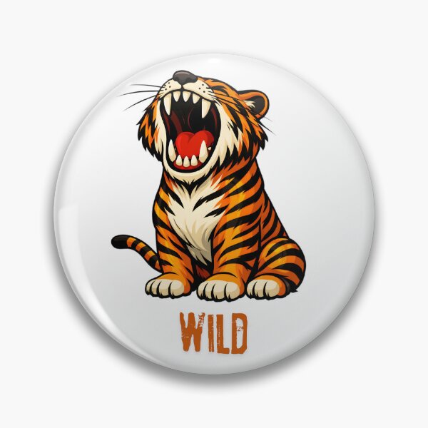 Item preview, Fierce Roaring Wild Tiger Streetwear Graphic designed and sold by ROARSOME DESiGNS.