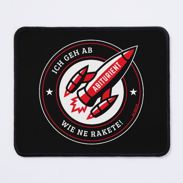 Item preview, High school graduate – I'm going off like a rocket! (High school diploma / rocket / NEG Red) designed and sold by Roderix.