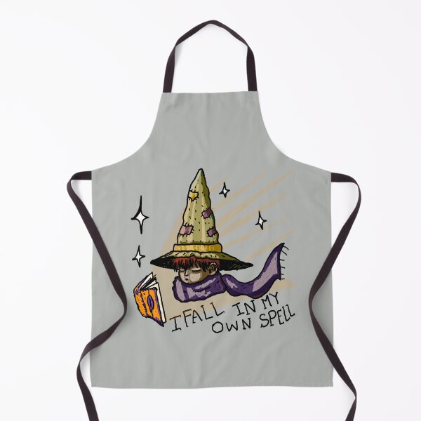 Item preview, I Fall In My Own Spell — Clumsy Witch Art | Witchy Humor Tee designed and sold by Draconicos.