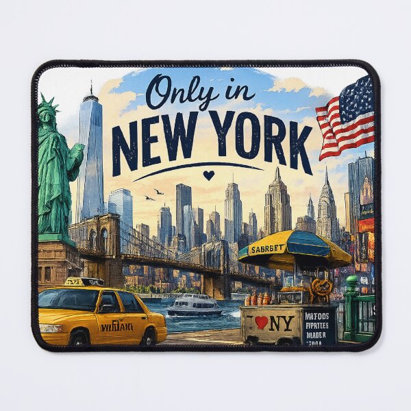 Item preview, Only in New York – Iconic American City Landmarks designed and sold by Hookesmode.