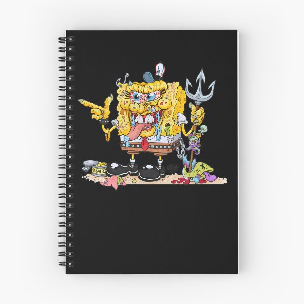Item preview, Spongeslob Creepy Sponge Under The Sea Monster Caricature designed and sold by Bean-Box.
