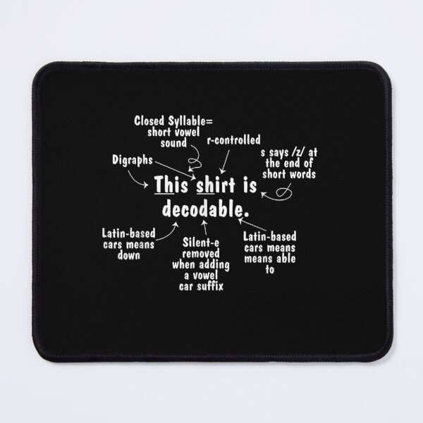 Item preview, This Is Decodable Structured Literacy Reading Teacher designed and sold by studiopekepeke.
