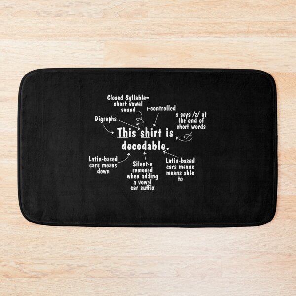 Item preview, This Is Decodable Structured Literacy Reading Teacher designed and sold by studiopekepeke.