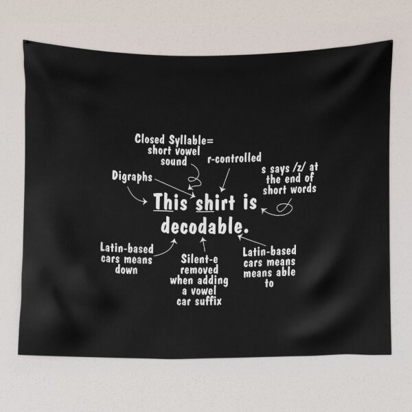 Item preview, This Is Decodable Structured Literacy Reading Teacher designed and sold by studiopekepeke.