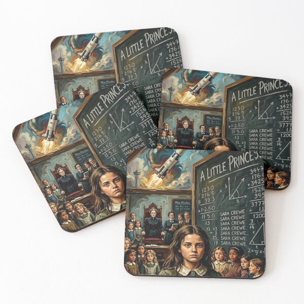 Item preview, Strength in Imagination – A Little Princess Fine Art Print designed and sold by Art's Diner.