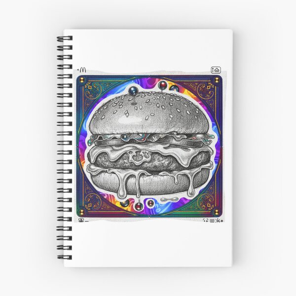 Item preview, The Royale Sketch: Renaissance Quarter Pounder Charcoal Art designed and sold by FitEnvy.