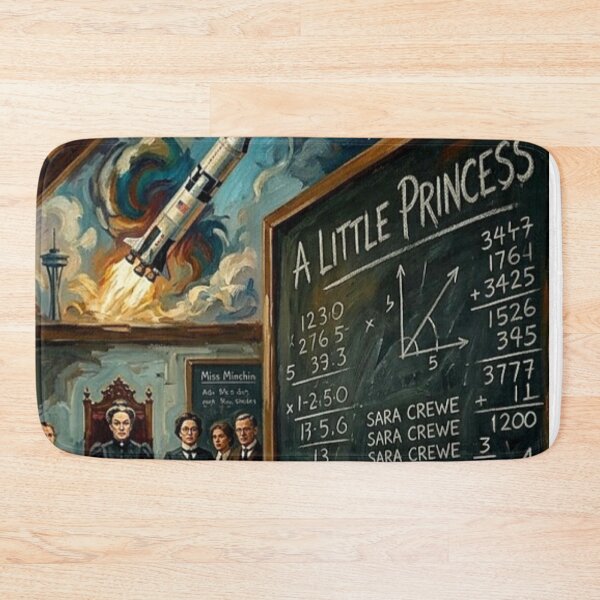 Item preview, Strength in Imagination – A Little Princess Fine Art Print designed and sold by Art's Diner.