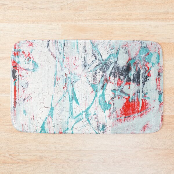 Item preview, Minimalist Abstract Design Bright Red White Green designed and sold by BuckaBaby.