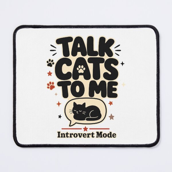 Item preview, Talk Cats To Me Cat Humor designed and sold by pirminio.