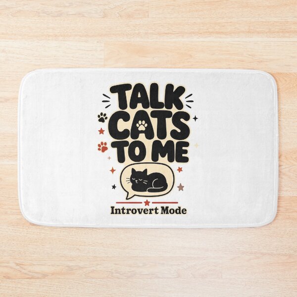Item preview, Talk Cats To Me Cat Humor designed and sold by pirminio.