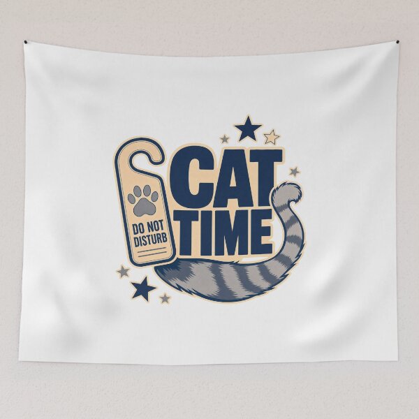 Item preview, Cat Time Please do not disturb designed and sold by pirminio.