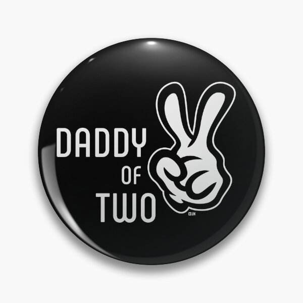 Item preview, Daddy Of Two (Dad / Papa / Victory / NEG 2C) designed and sold by Roderix.