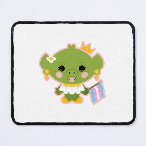 Item preview, Transgender Pride Goblin designed and sold by DanTheArtistMan.