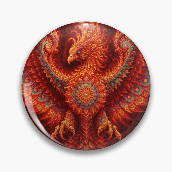 Item preview, Fractal Mandala Phoenix designed and sold by hyperbeast store.