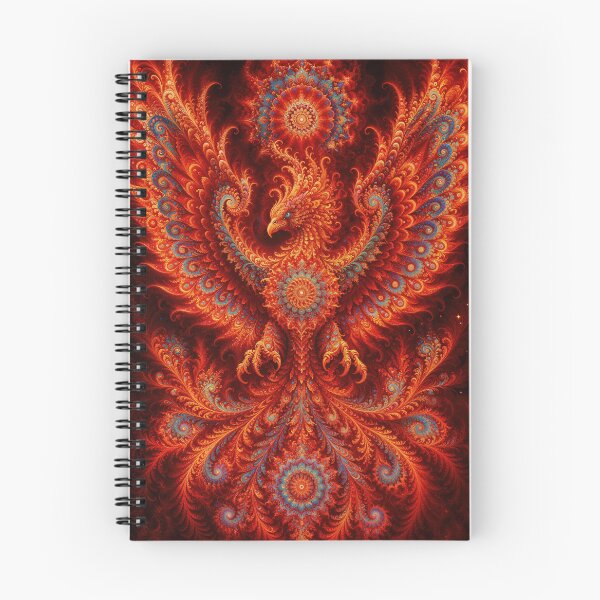 Item preview, Fractal Mandala Phoenix designed and sold by hyperbeast store.