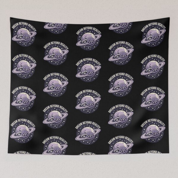 Item preview,  Dream Beyond Reality – Cosmic Raccoon designed and sold by Dogandesighn.