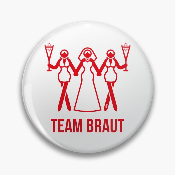 Item preview, Team Bride (Bachelorette Party / Hen Party / Stag Party / Threesome / Red) designed and sold by Roderix.