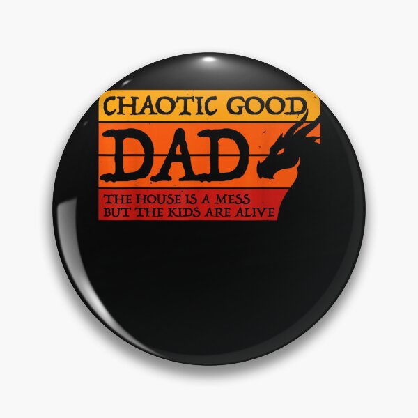 Item preview, Chaotic Good Dad The House Is A Mess Gamer designed and sold by studiopekepeke.