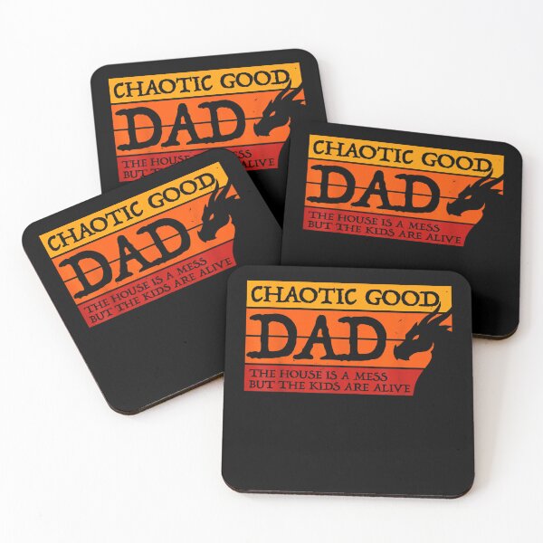 Item preview, Chaotic Good Dad The House Is A Mess Gamer designed and sold by studiopekepeke.