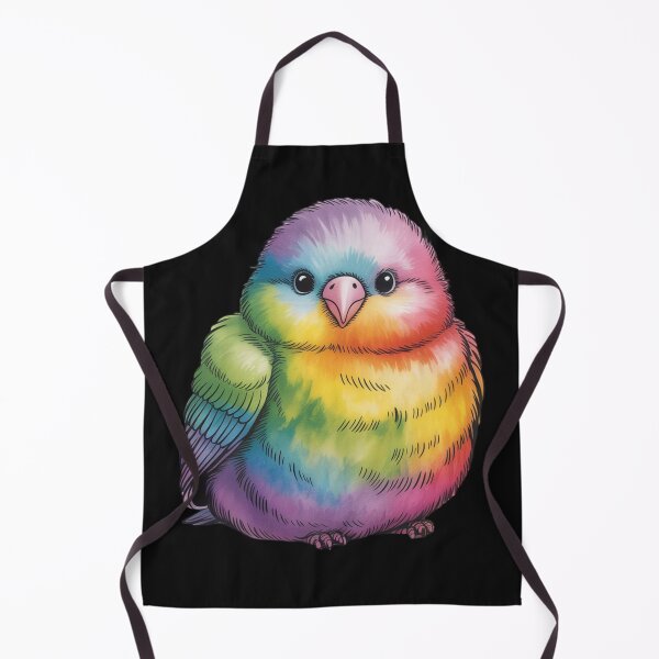 Item preview, Cute chubby rainbow bird designed and sold by 123ks.