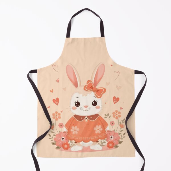 Item preview, Peach Bunny Kawaii Sticker designed and sold by Stylestickers55.