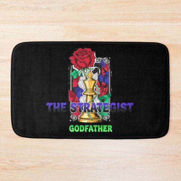 Item preview, The Strategist | Noir Gold Chess King and Withered Rose designed and sold by FitEnvy.