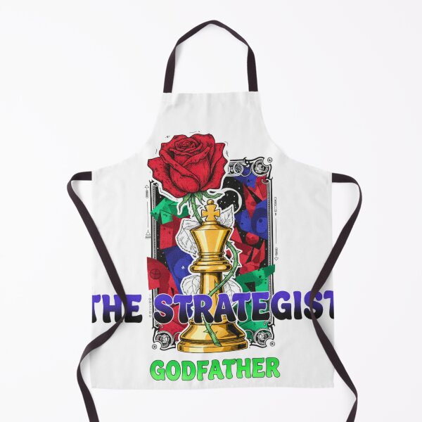 Item preview, The Strategist | Noir Gold Chess King and Withered Rose designed and sold by FitEnvy.