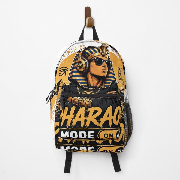 Item preview, Pharaoh Mode ON Egyptian Streetwear Design designed and sold by Azza-Mahmoud.