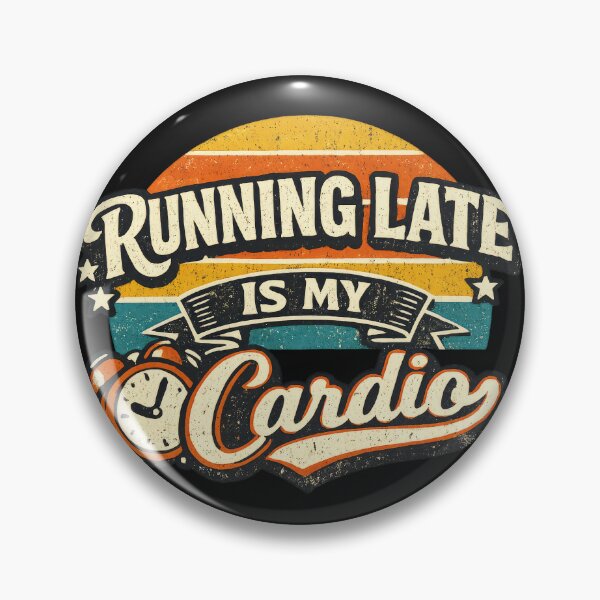 Item preview, Running Late Is My Cardio designed and sold by Elisabeth Lucas.